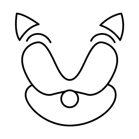 cara de sonic para colorear|sonic para colorear e imprimir.